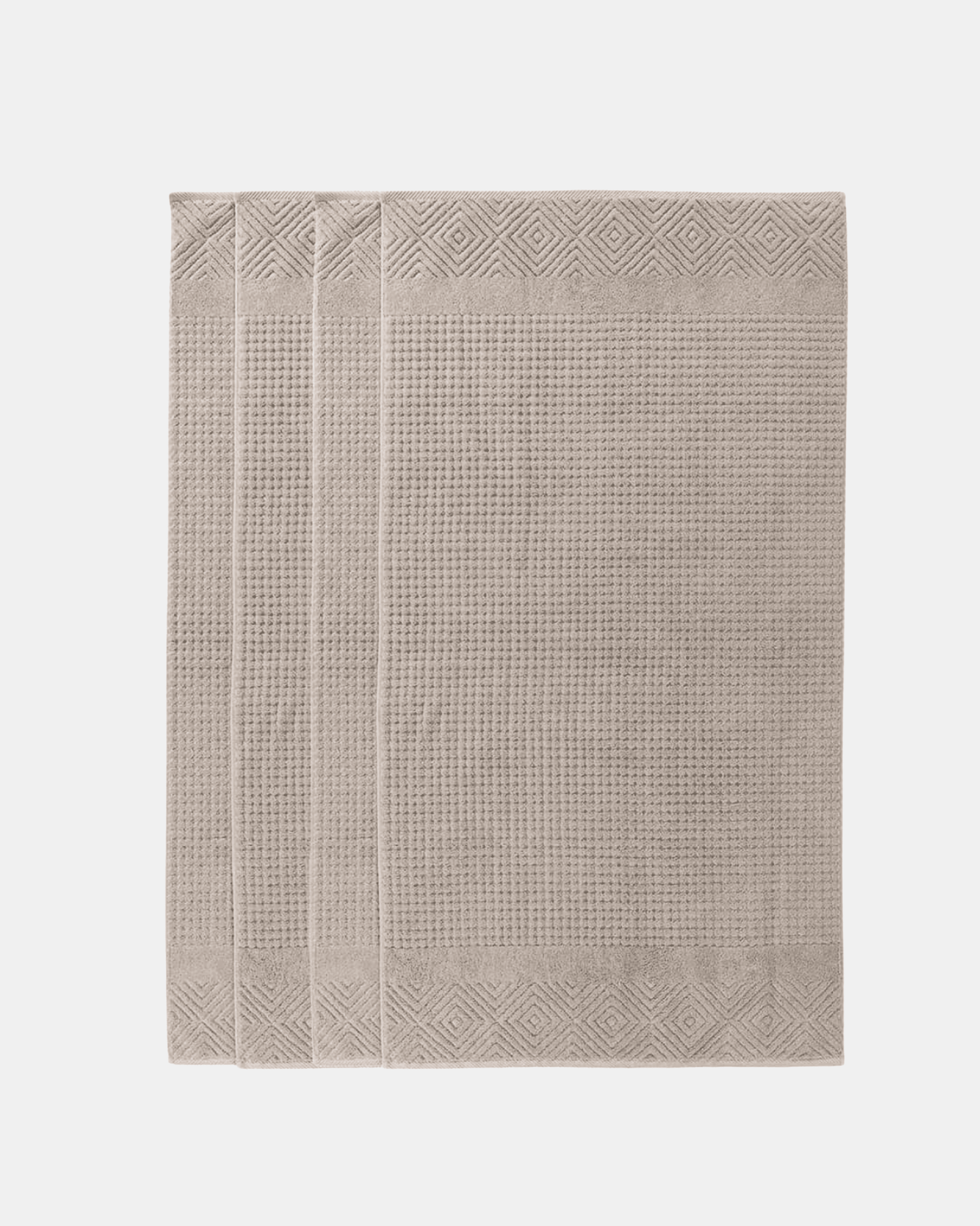 Diamond weave Oxford color towel