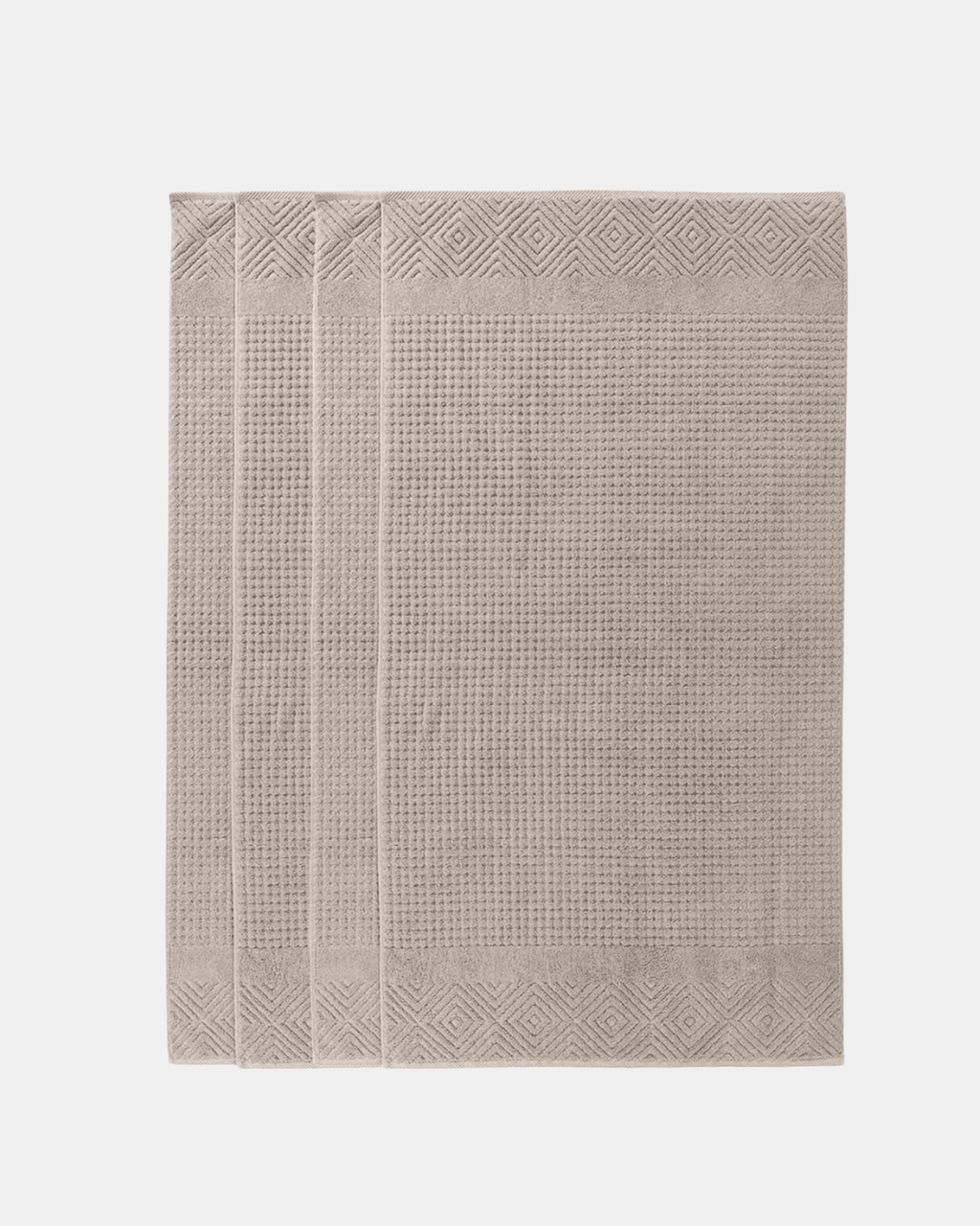 Diamond weave Oxford color towel