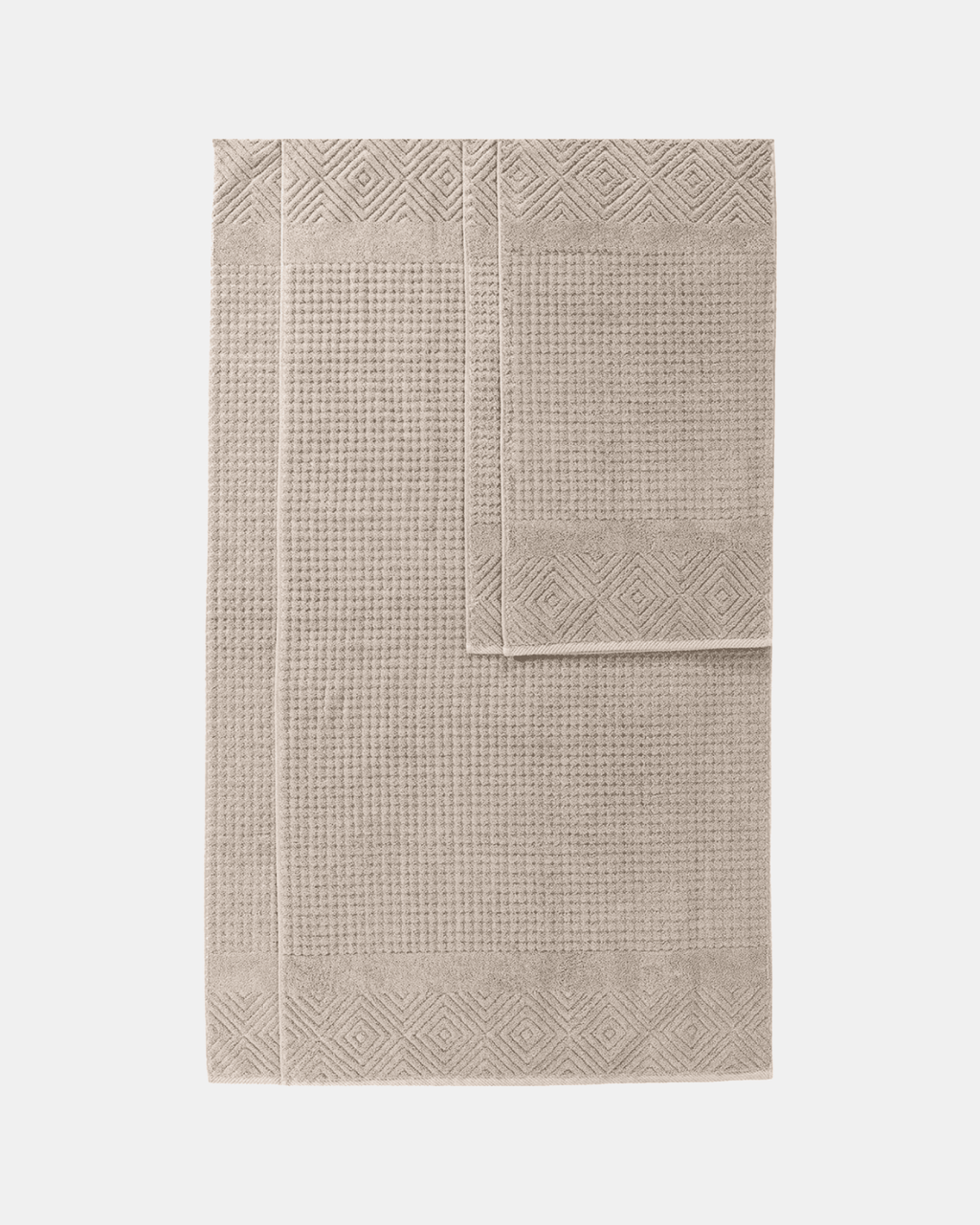Diamond weave Oxford color towel
