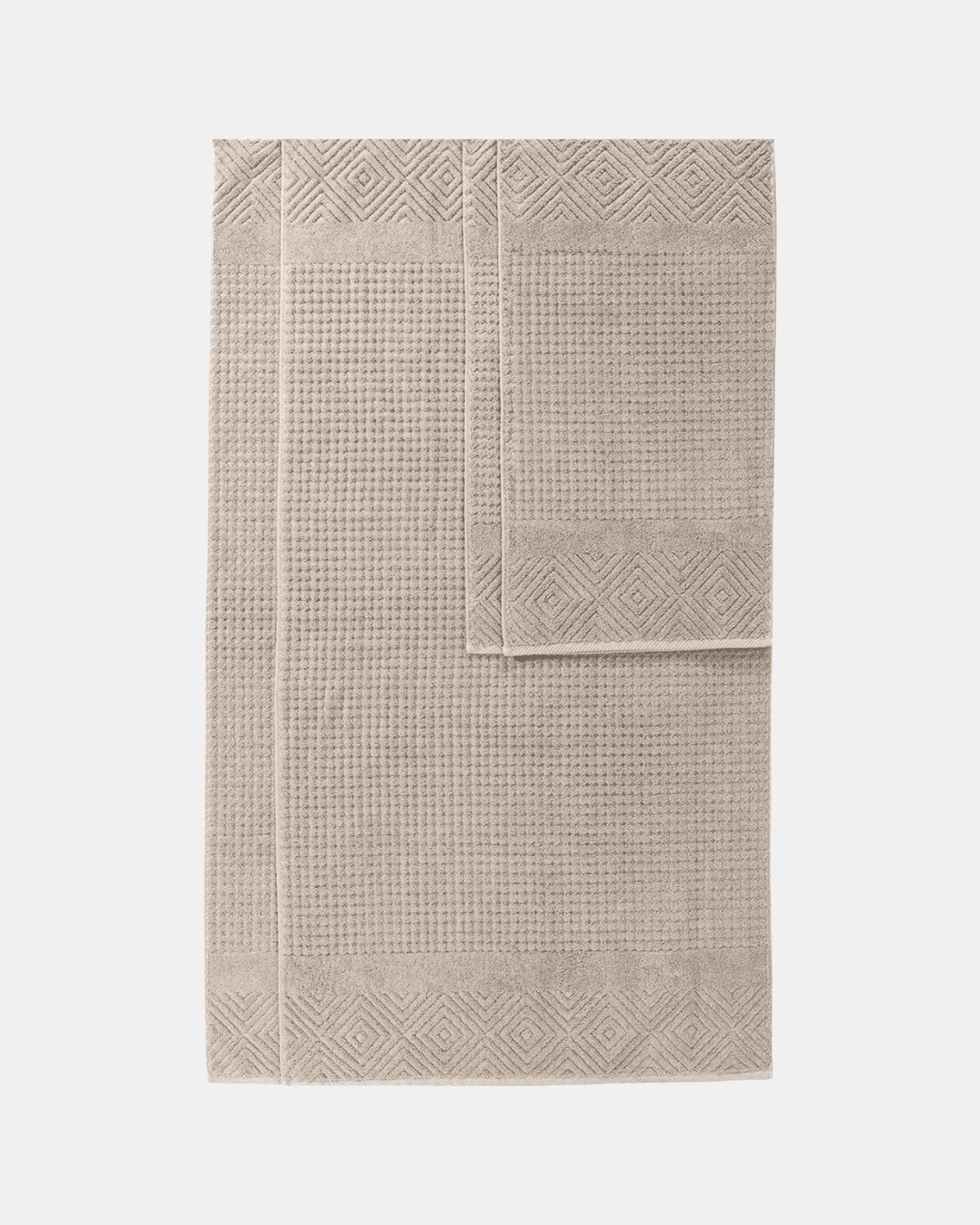 Diamond weave Oxford color towel
