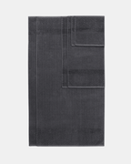 Diamond weave Charcoal color towel