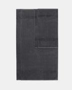 Diamond weave Charcoal color towel