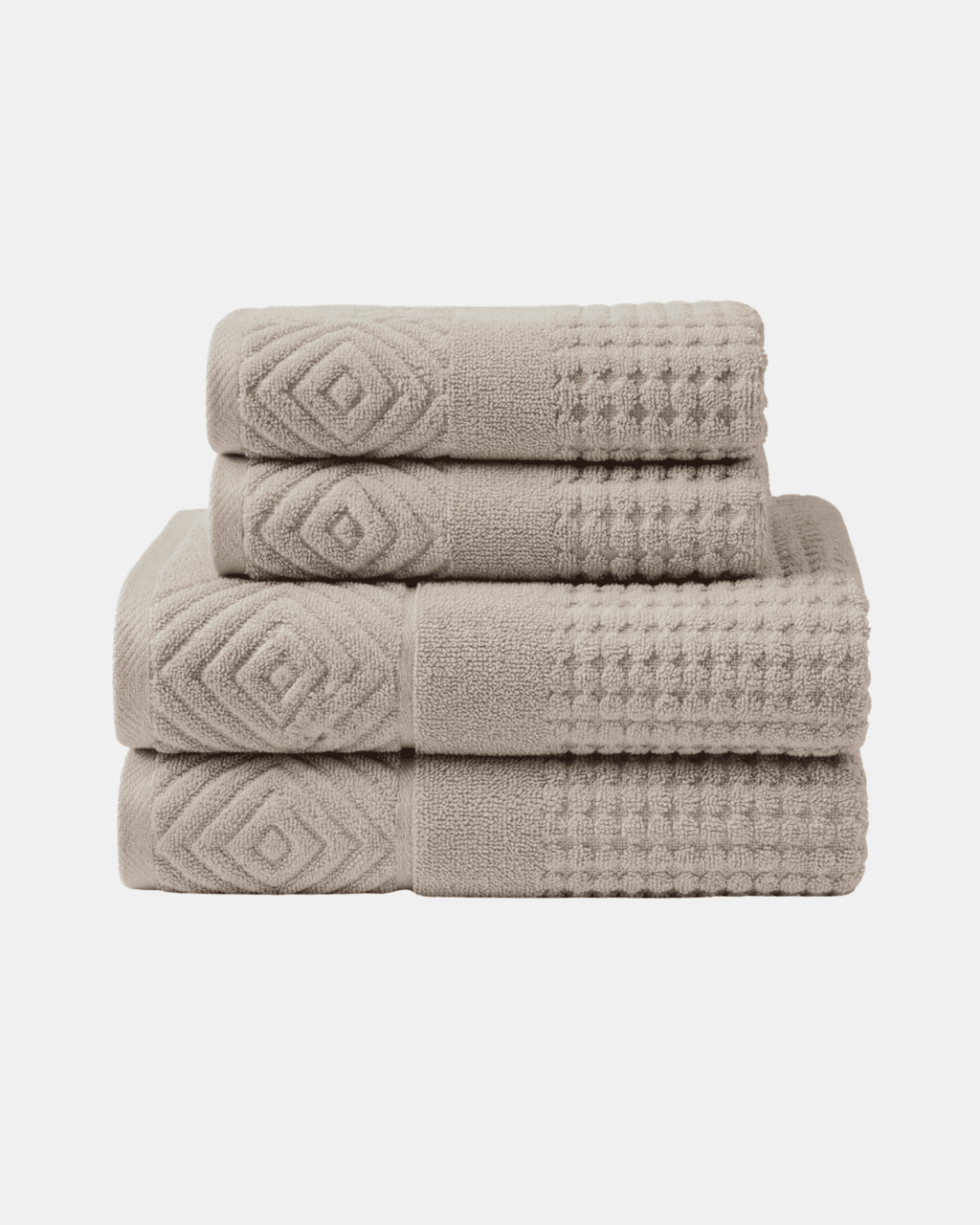 Diamond weave Oxford color towel