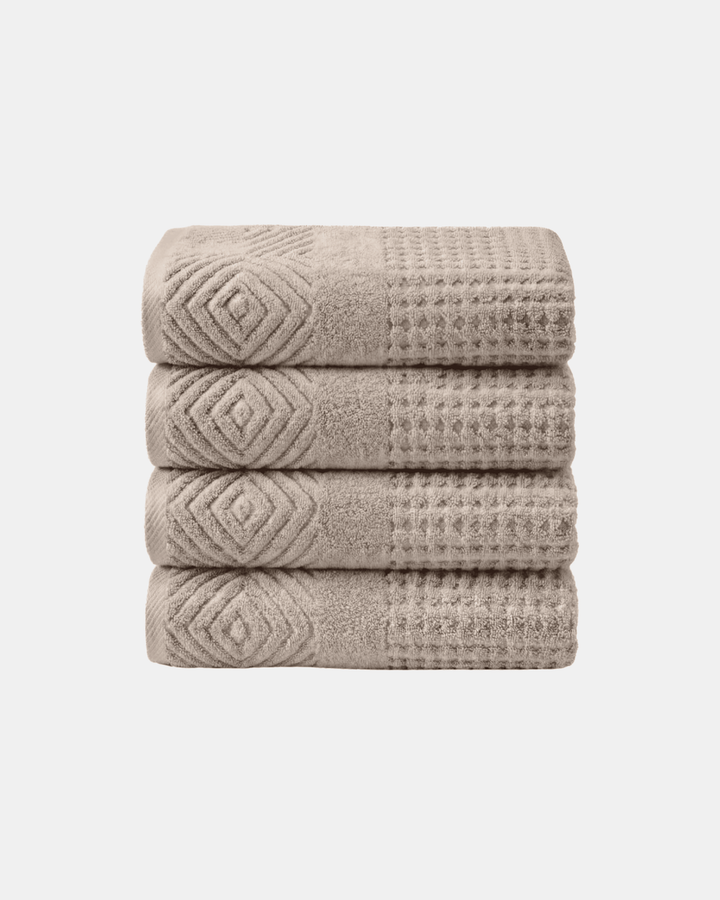Diamond weave Oxford color towel