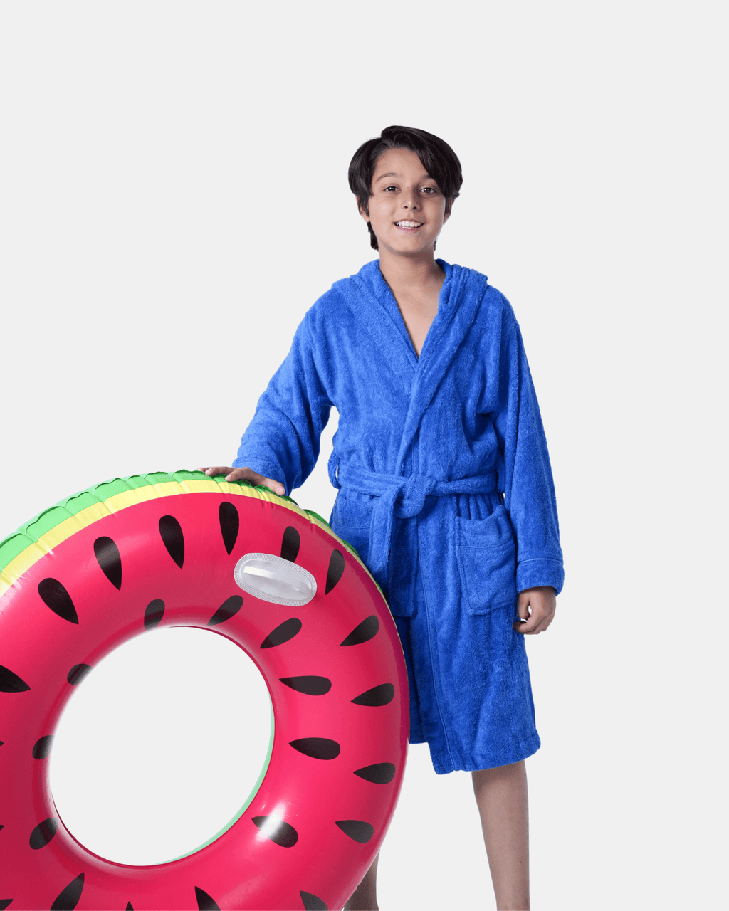 Kid's robe Blue Splash