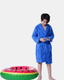 Kid's robe Blue Splash