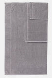 Texere 100% Organic Cotton Diamond Jacquard Towel Set - Cathedral Gray