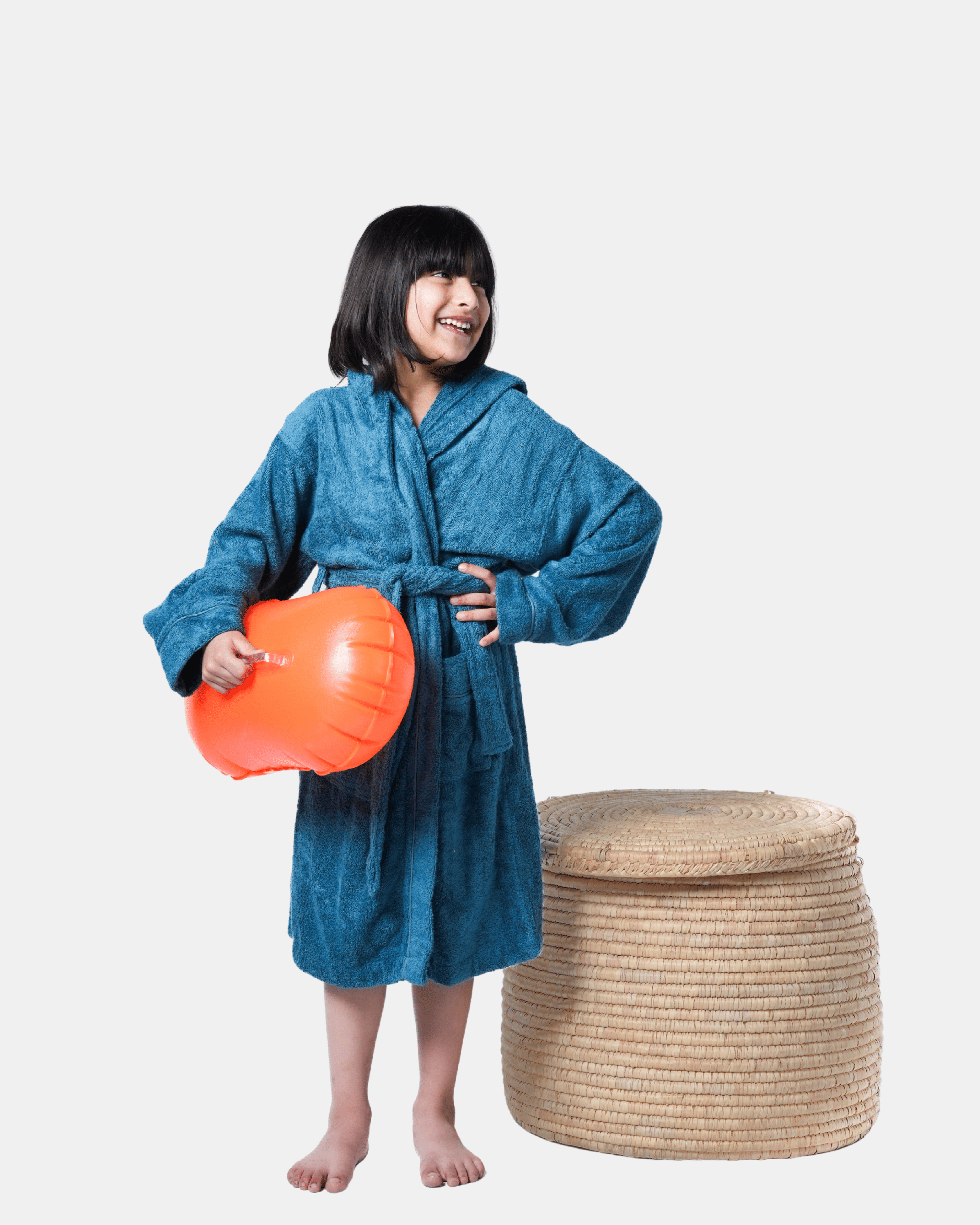 Kid's robe Dazzling Blue