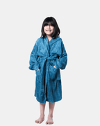 Kid's robe Dazzling Blue