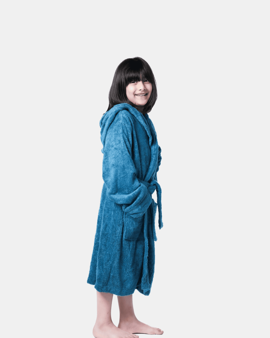 Kid's robe Dazzling Blue