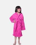 Kid's robe French Rose