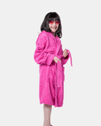 Kid's robe French Rose