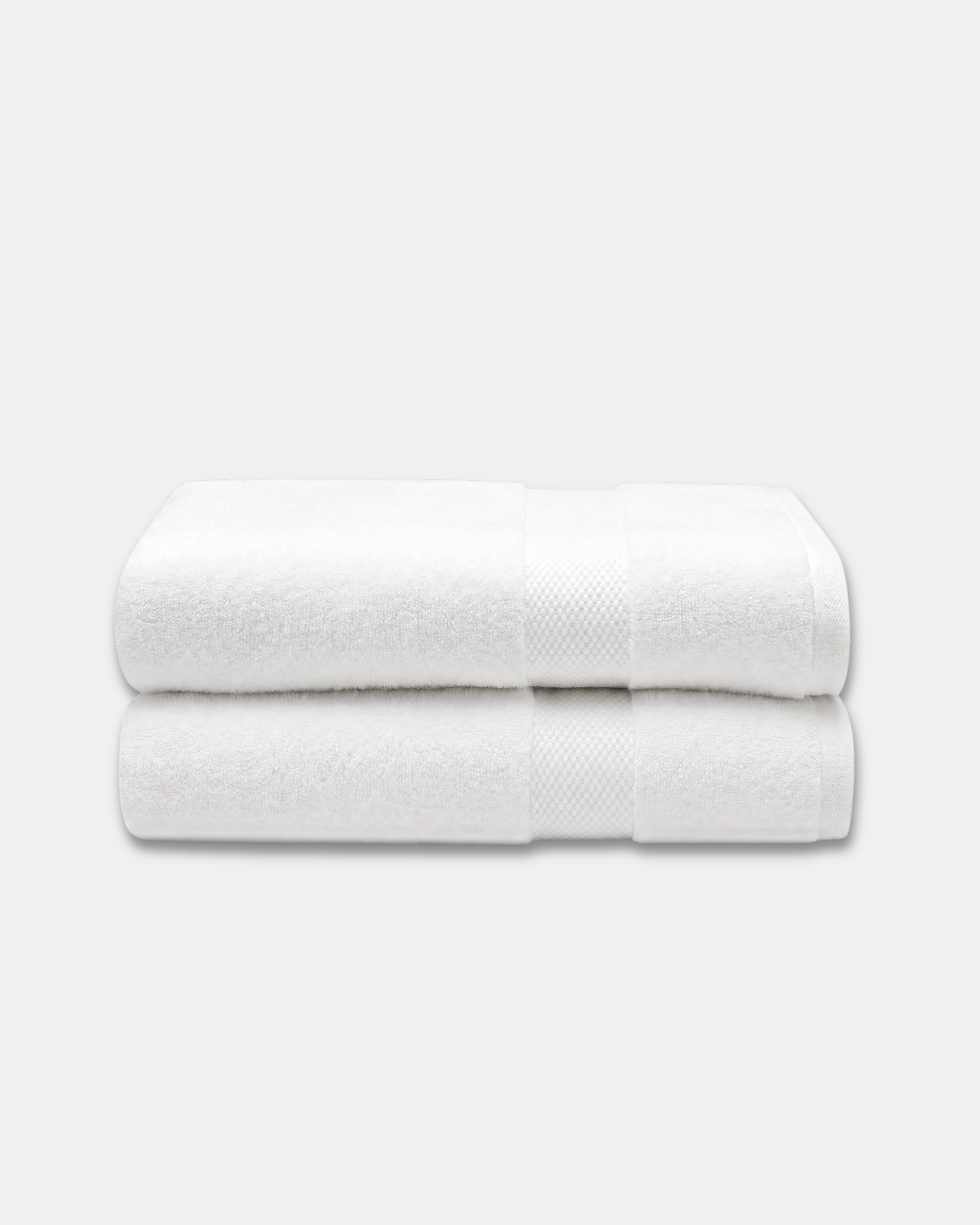 Single Stripe White Pack of 2