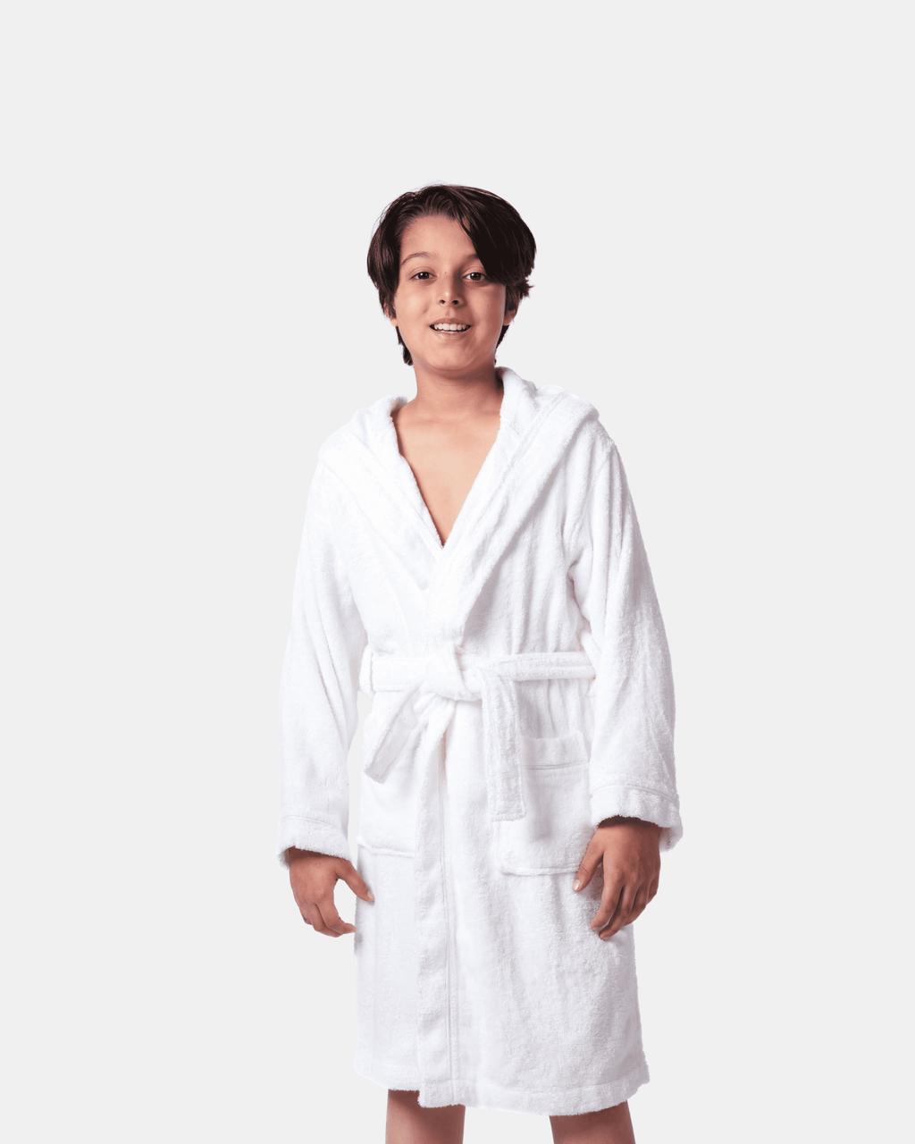 Kid's robe White 