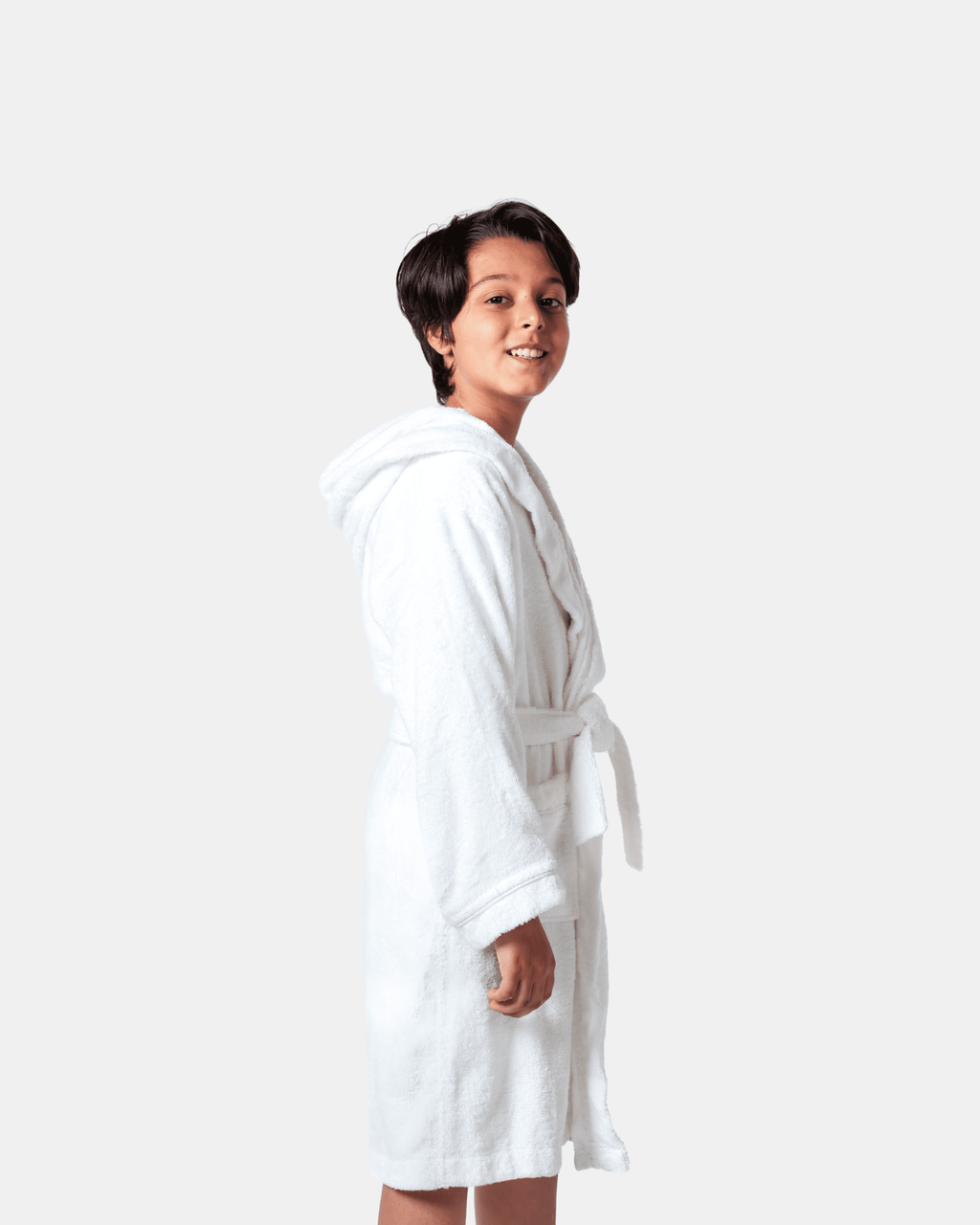 Kid's robe White 