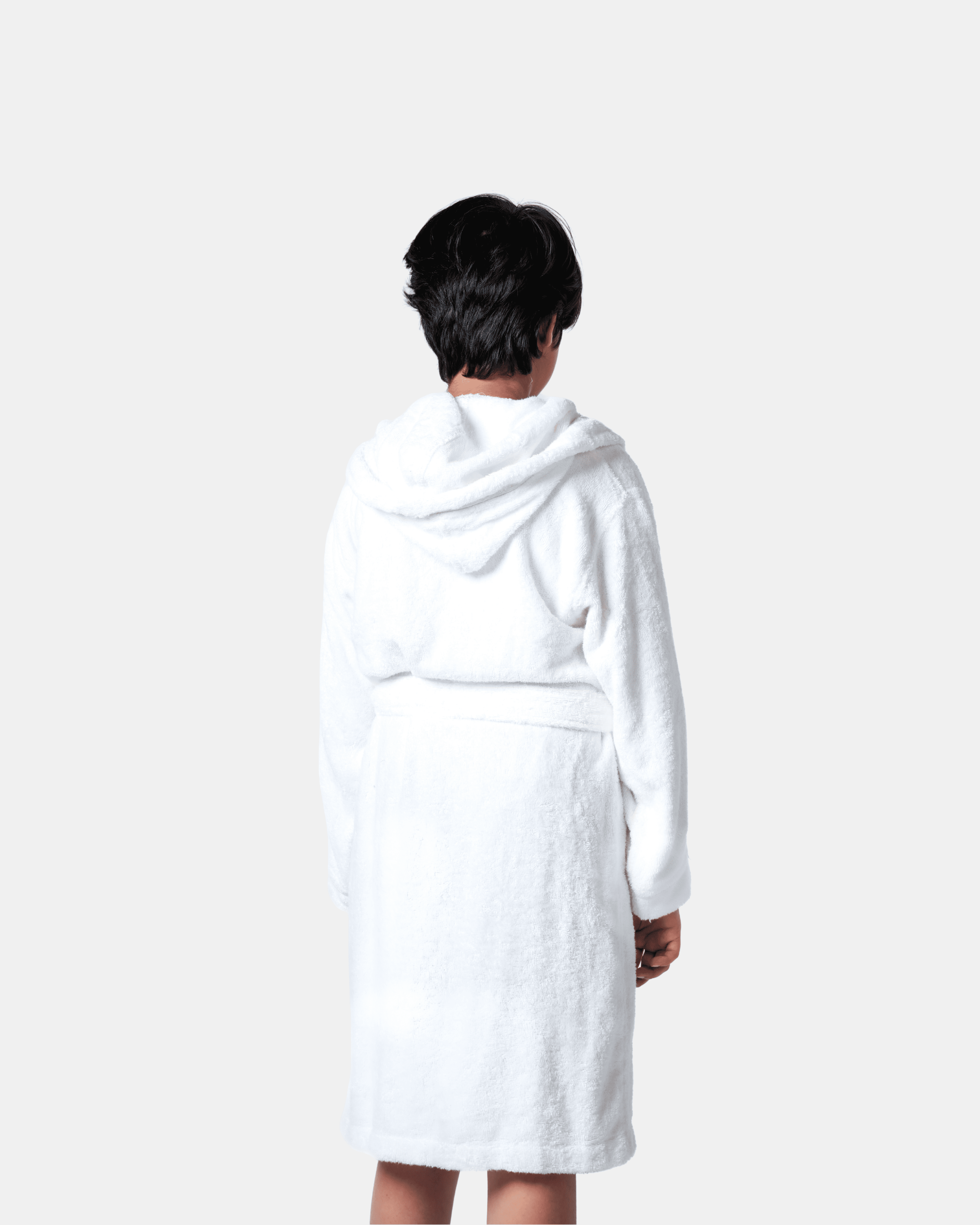 Kid's robe White 