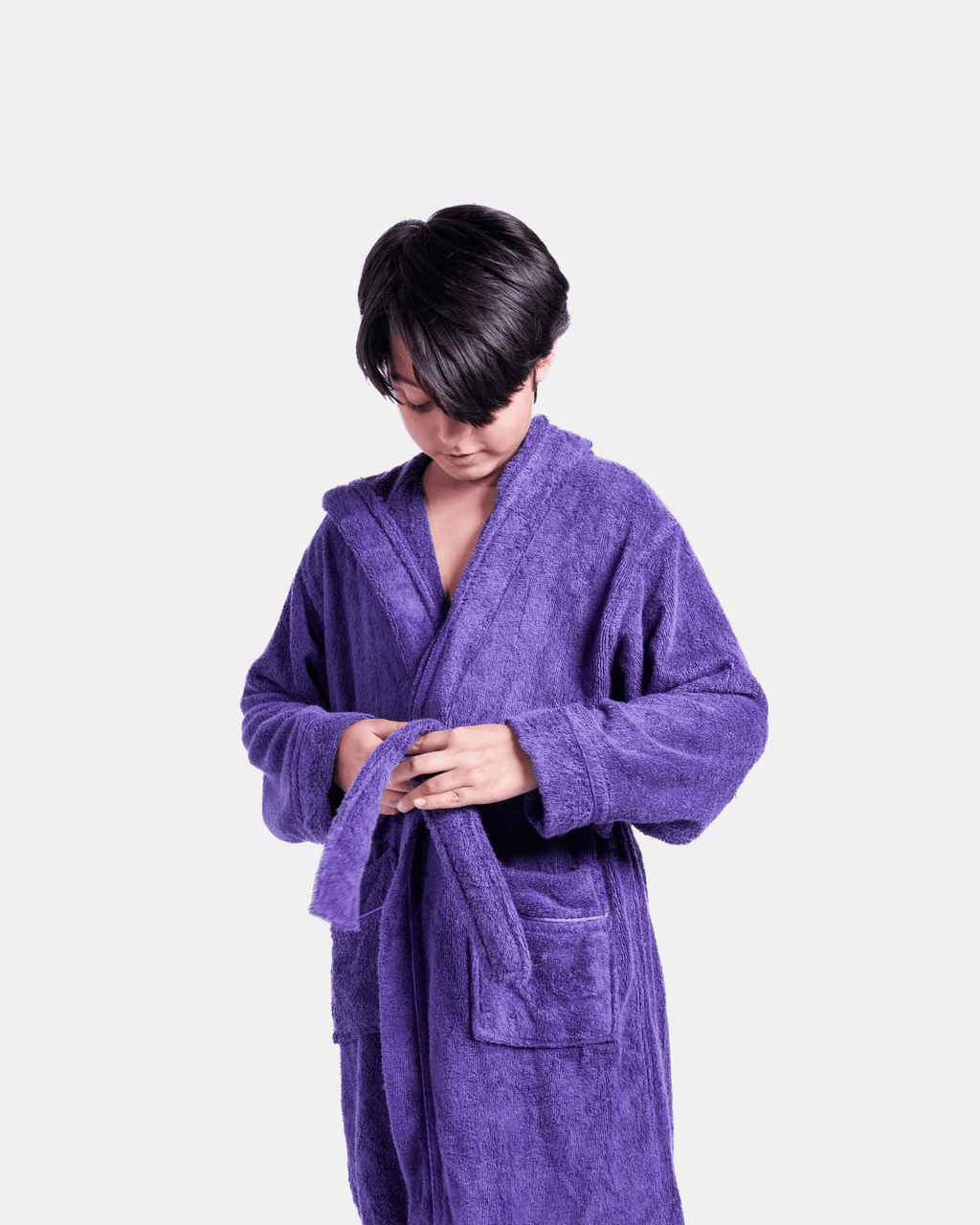 Kid's robe Purple