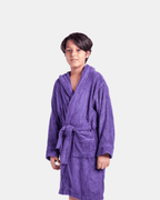 Kid's robe Purple