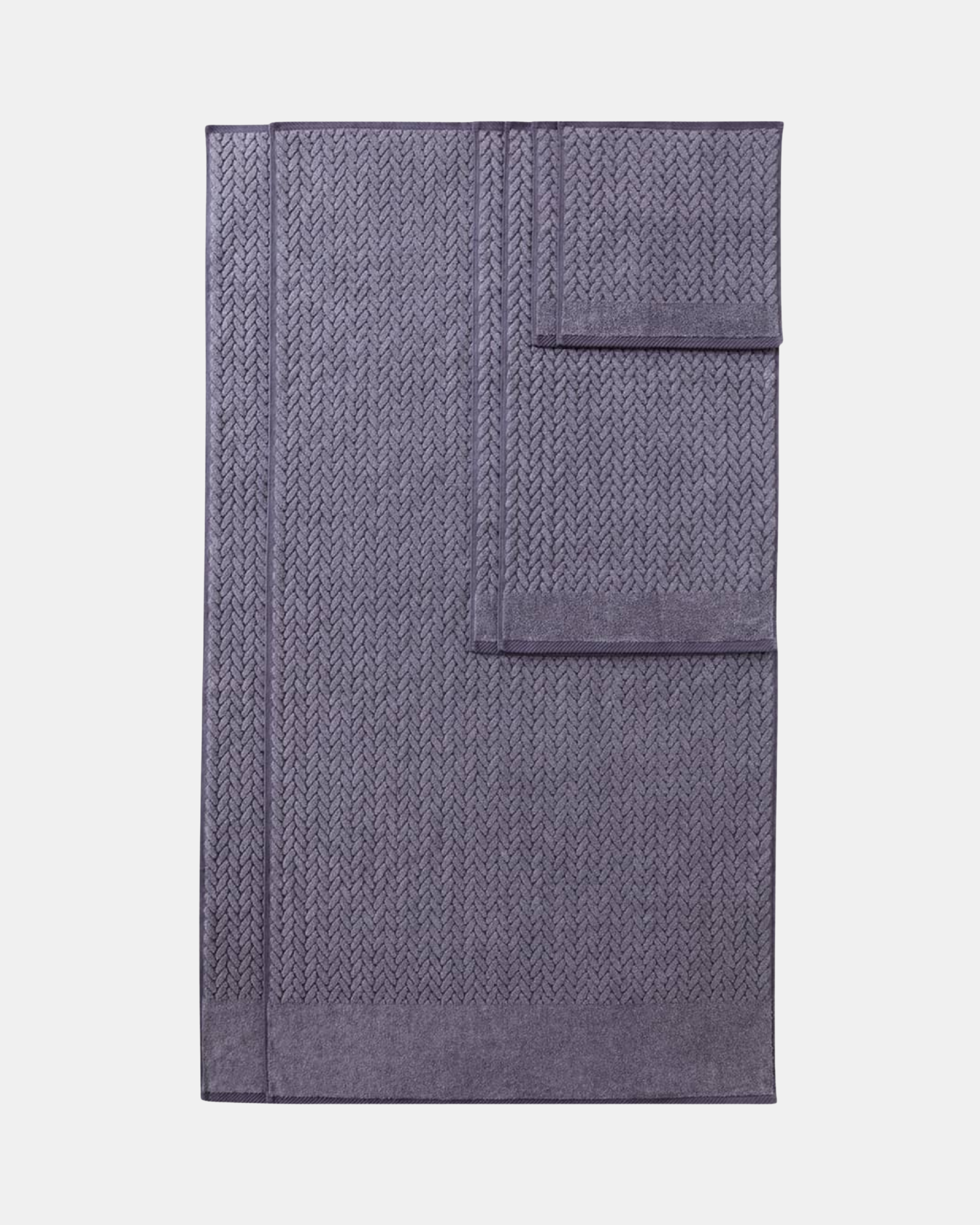 Excalibur towel cable knit