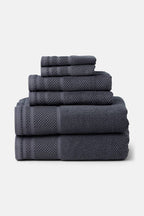 Rice Weave Charcoal