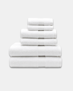 Zero-Twist Cloud Weave Single Stripes Towel Set - Sage Green