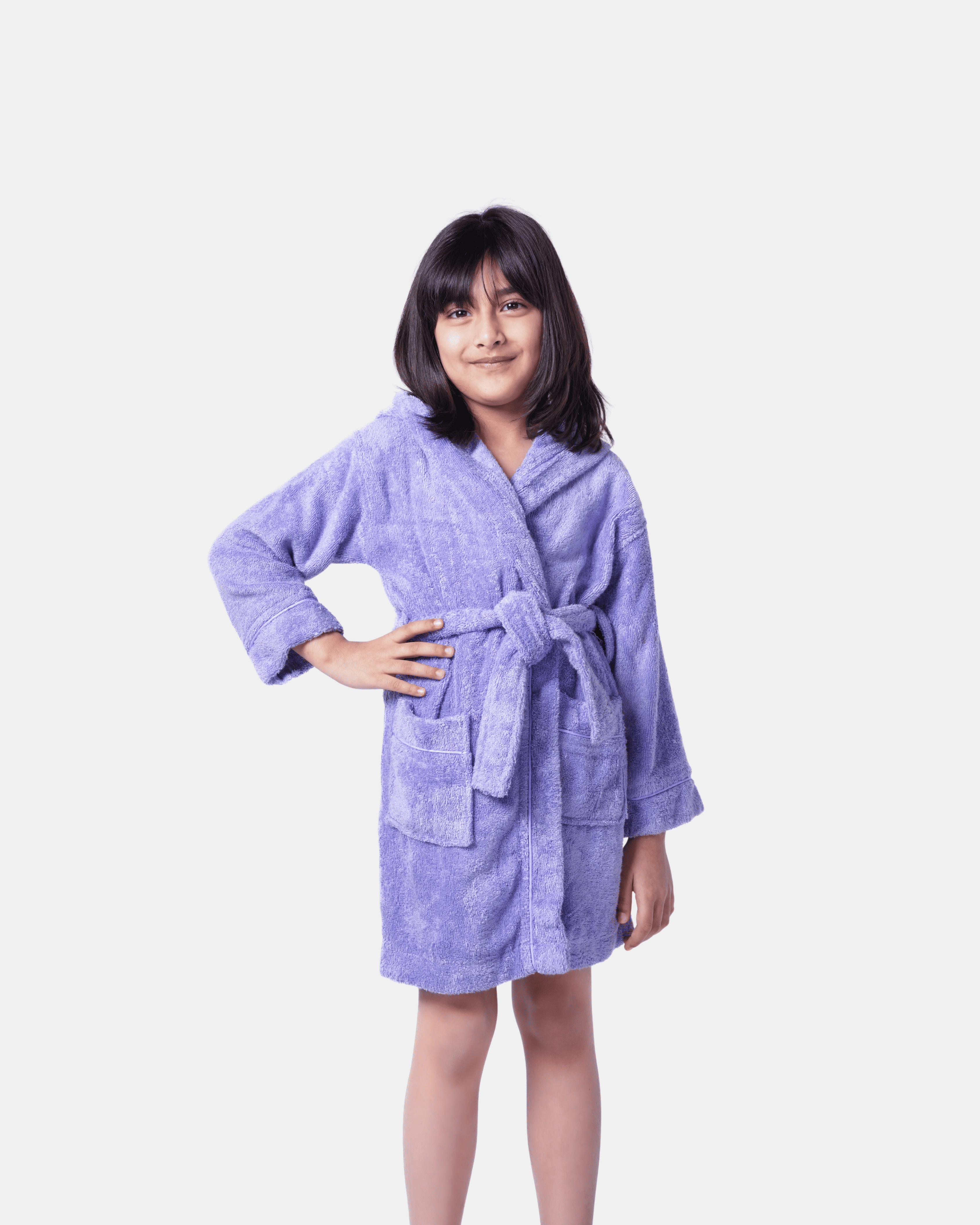 Kid's robe Violet Tulip