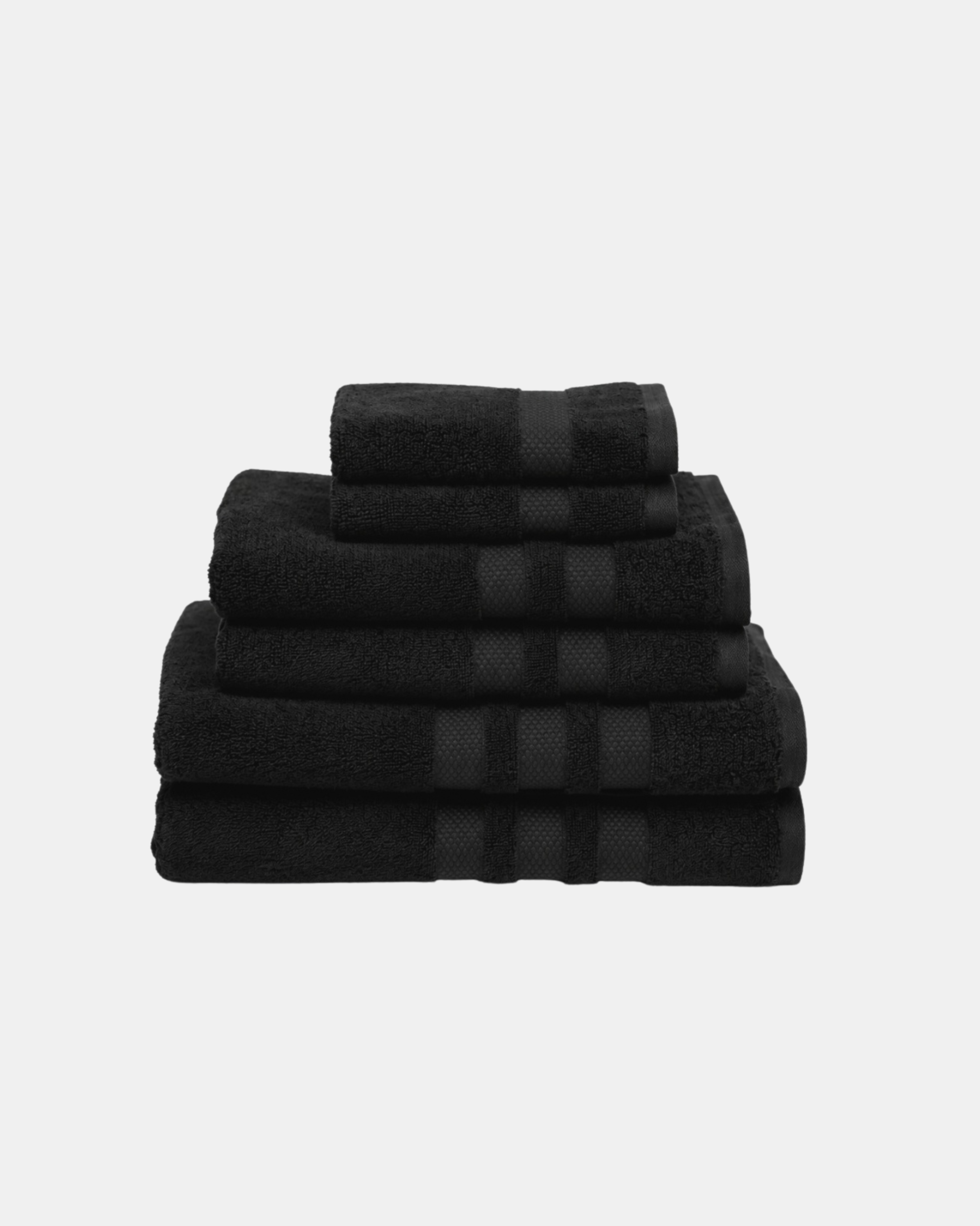 Cloud Weave Black Pack of 6