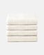 Texere 100% Organic Cotton Diamond Jacquard Towel Set - Cream