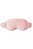100% Organic Mulberry Silk Contoured Sleep Mask (English Rose)